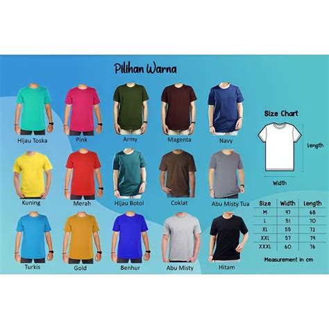 kaos polos terdekat.